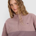 flīsa jaka fleece beige 4f waw25tflef421 83s 1