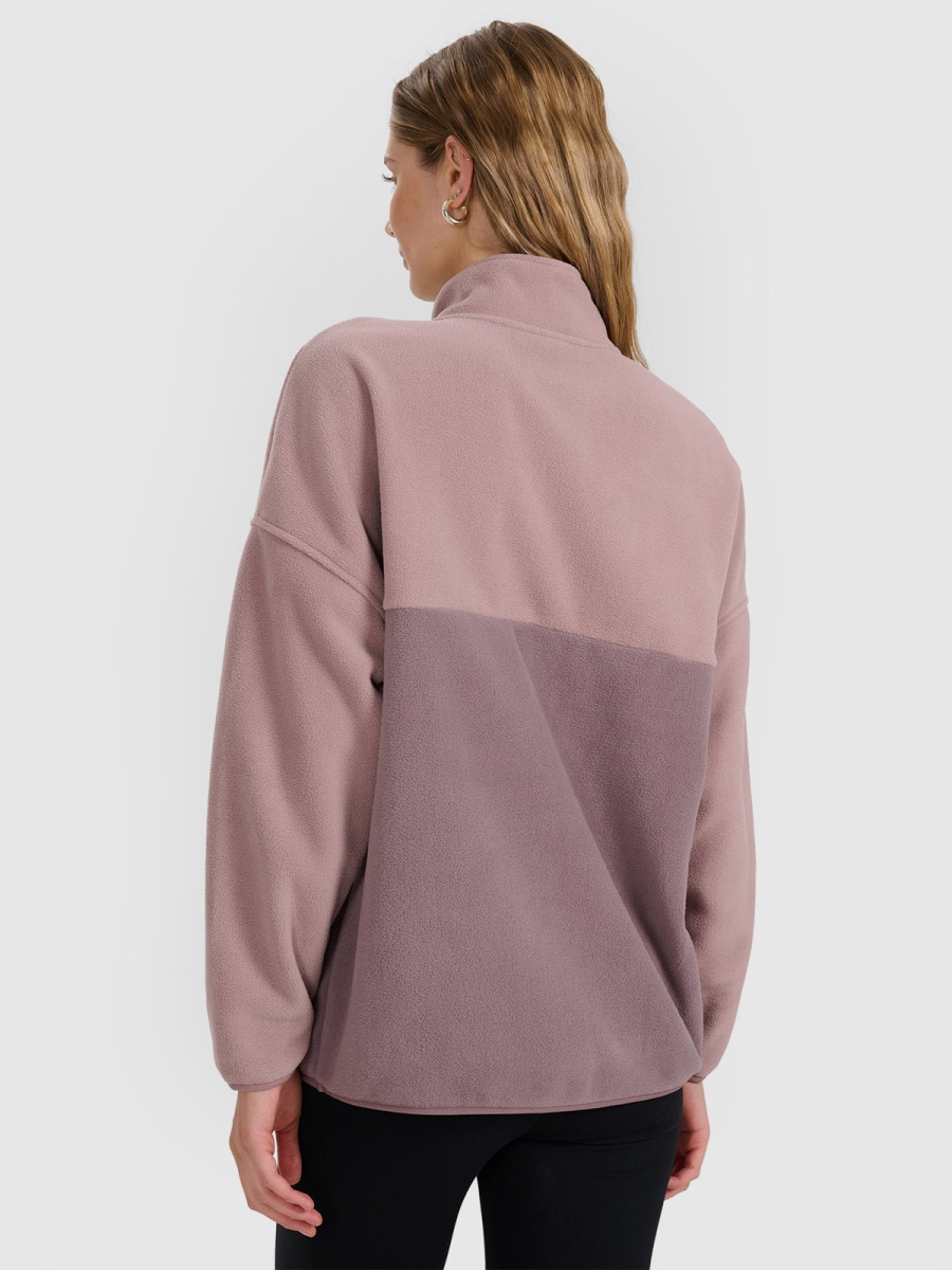 flīsa jaka fleece beige 4f waw25tflef421 83s 2