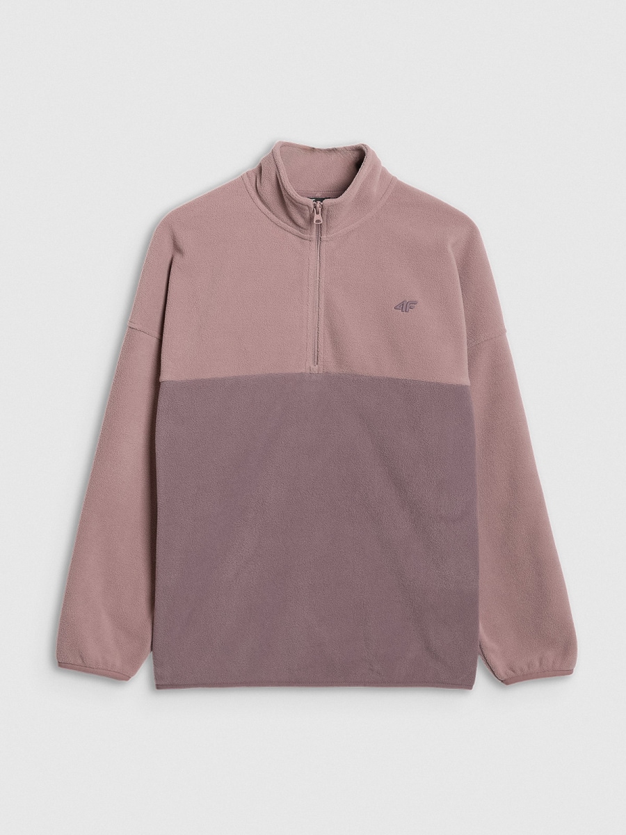 flīsa jaka fleece beige 4f waw25tflef421 83s 3