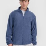 flīsa jaka fleece denim 4f waw25tflem357 32s