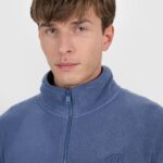 flīsa jaka fleece denim 4f waw25tflem357 32s 3