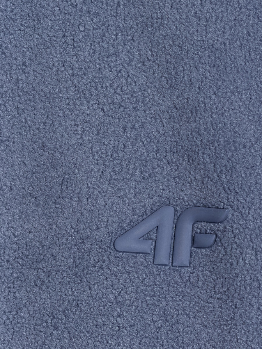 flīsa jaka fleece denim 4f waw25tflem357 32s 4