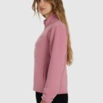 flīsa jaka fleece light pink 4f waw25tflef354 56s