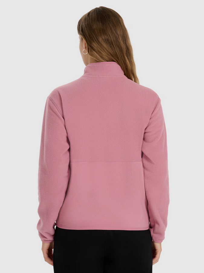 flīsa jaka fleece light pink 4f waw25tflef354 56s 2