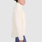 flīsa jaka fleece off white 4f waw25tflef328 11s 1