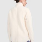 flīsa jaka fleece off white 4f waw25tflef328 11s 4