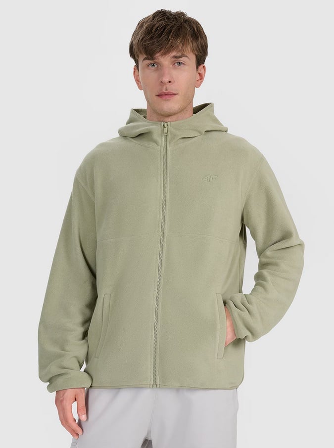flīsa jaka fleece olive 4f waw25tflem358 44s