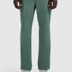 pārgājiena bikses trousers fnk dark green 4f waw25tftrm0990 40s