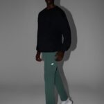 pārgājiena bikses trousers fnk dark green 4f waw25tftrm0990 40s 5