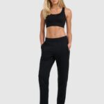 sporta bikses trousers deep black 4f waw25ttrof1456 20s 4