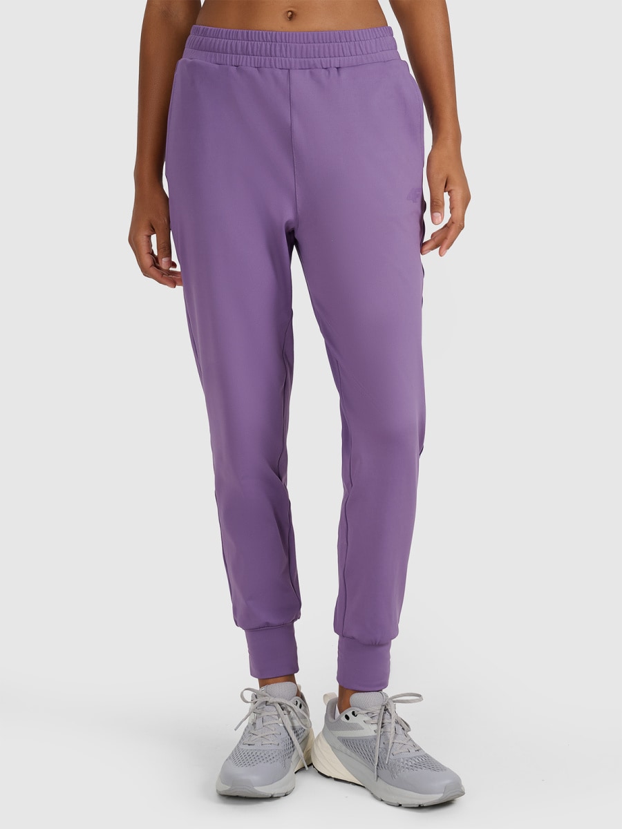 sporta bikses trousers fnk dark pink 4f waw25tftrf0934 53s