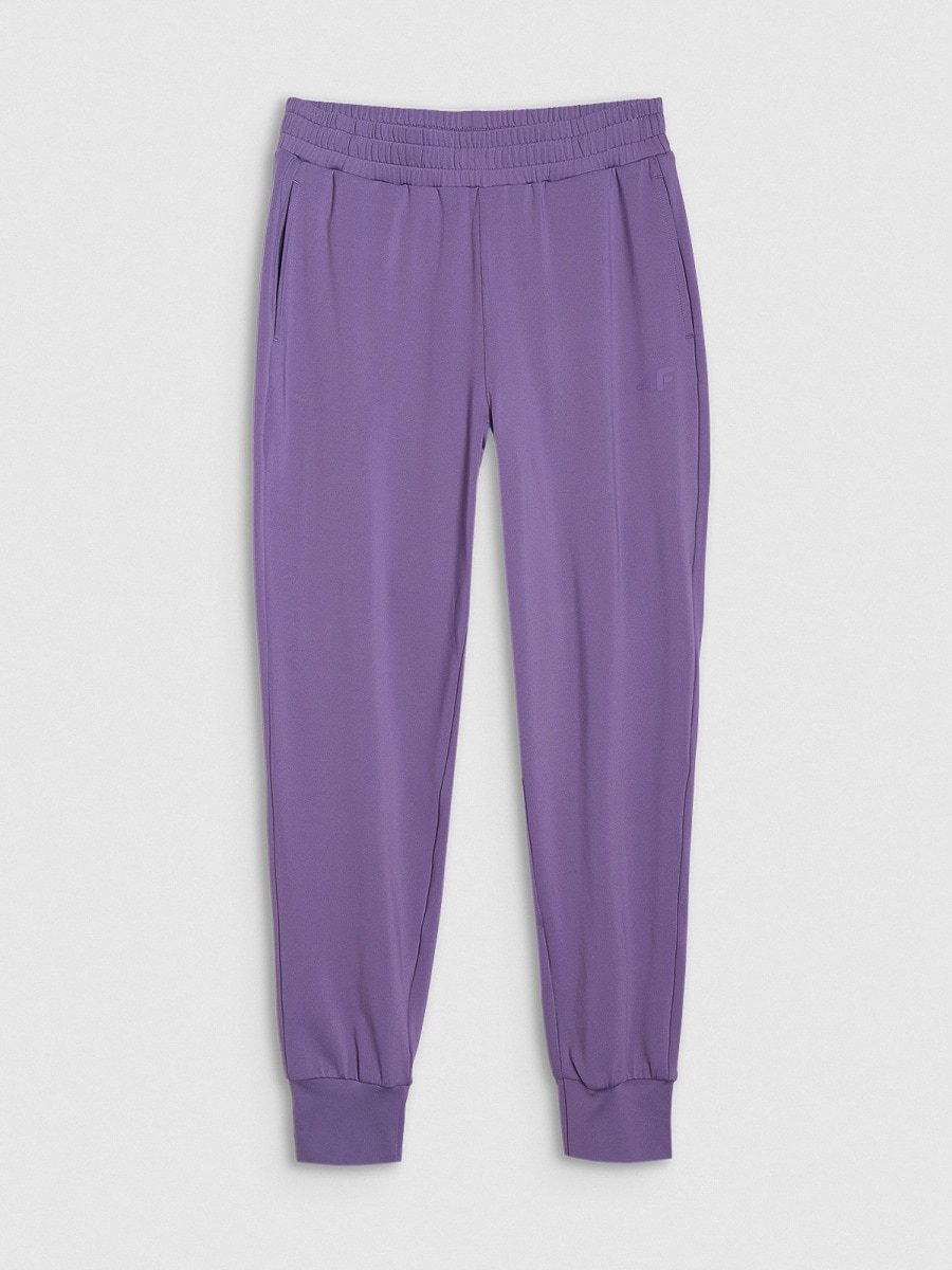 sporta bikses trousers fnk dark pink 4f waw25tftrf0934 53s 4