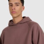 sporta džemperis sweatshirt dark brown 4f waw25tswsm1946 80s 2