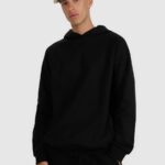 sporta džemperis sweatshirt deep black 4f waw25tswsm1946 20s