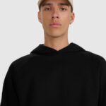 sporta džemperis sweatshirt deep black 4f waw25tswsm1946 20s 1