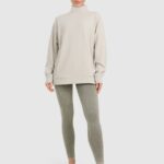 sporta džemperis sweatshirt fnk creme 4f waw25tfswf589 12s 5