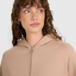 sporta jaka sweatshirt beige 4f waw25tswsf1977 83s 2
