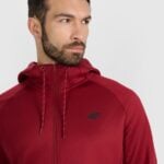 sporta jaka sweatshirt fnk dark red 4f waw25tfswm587 61s