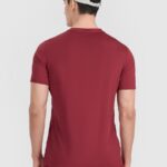 sporta krekls tshirt fnk dark red 4f waw25tftsm1521 61s