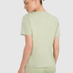 sporta krekls tshirt fnk light green 4f waw25tftsf1517 42s 2