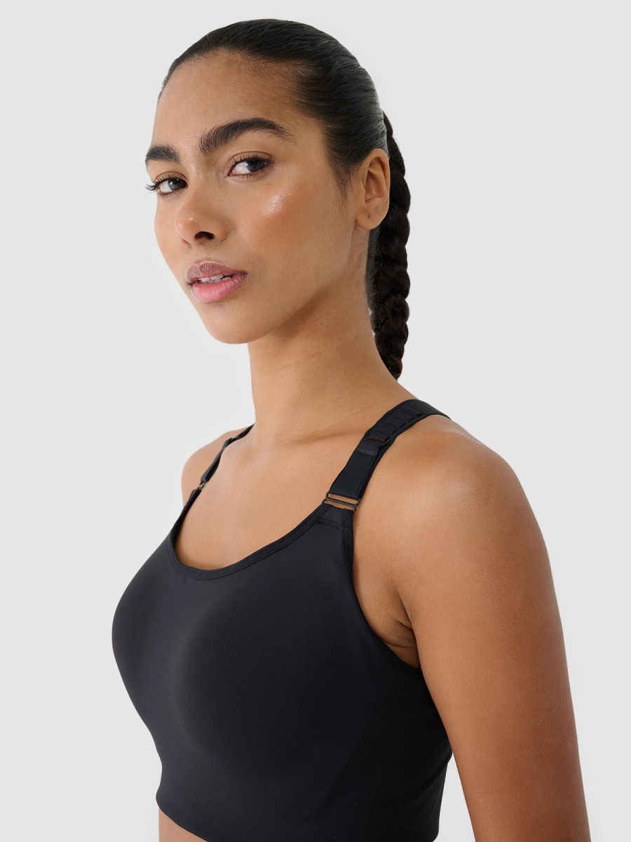 sporta krūšturis sport bra deep black 4f wmm00usbaf216 20s 2