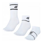 sporta zeķes socks white 4f wmm00usocu449 10s
