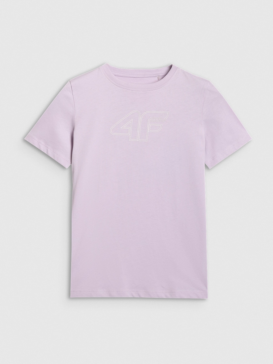 t krekls tshirt light violet 4f jwaw25ttshf2388 52s 2
