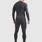 termoveļas bikses seamless underwear black melange 4f waw25useam238 21m 1