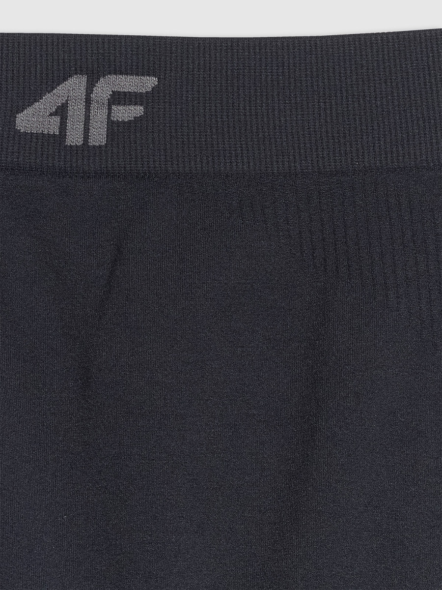 termoveļas bikses seamless underwear deep black 4f waw25useam234 20s 2