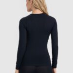 termoveļas krekls seamless underwear deep black 4f waw25useaf220 20s 2