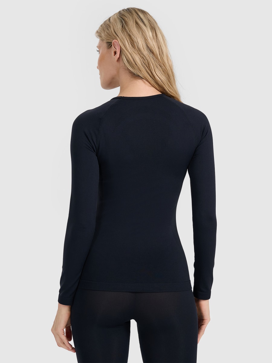 termoveļas krekls seamless underwear deep black 4f waw25useaf220 20s 2