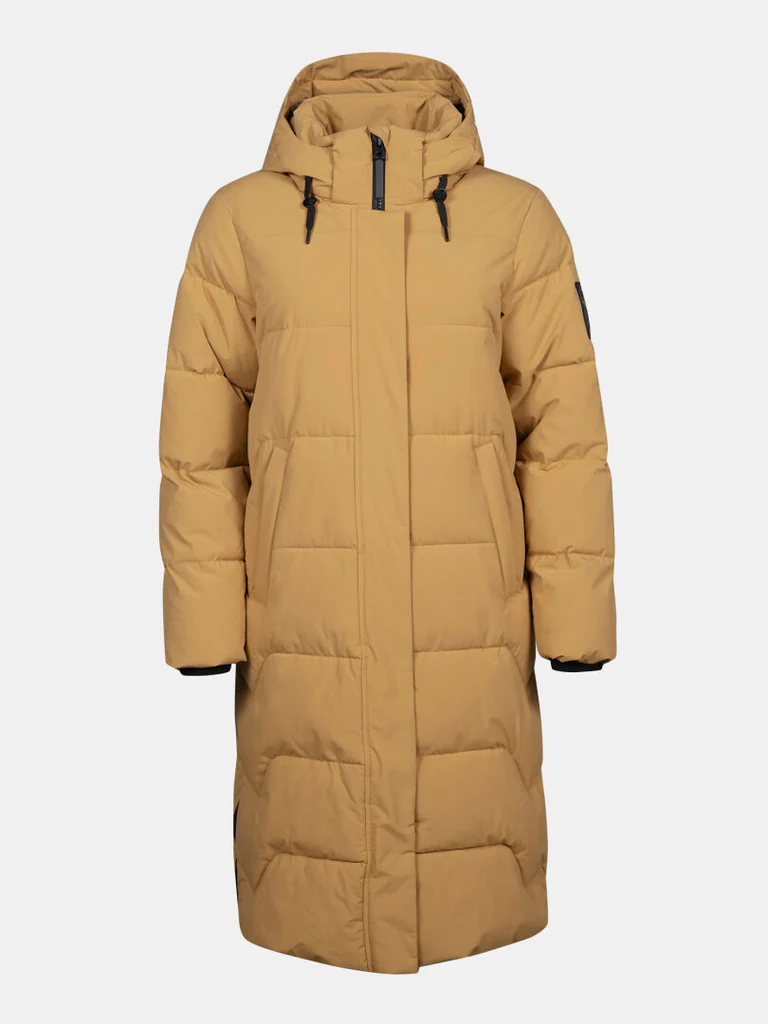 virsjaka brahe w puffer coat apple cinnamon brown ha 065 0560 g73 5