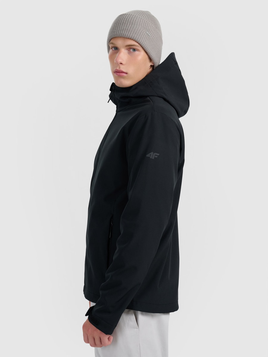 virsjaka softshell jacket deep black 4f waw25tsofm362 20s