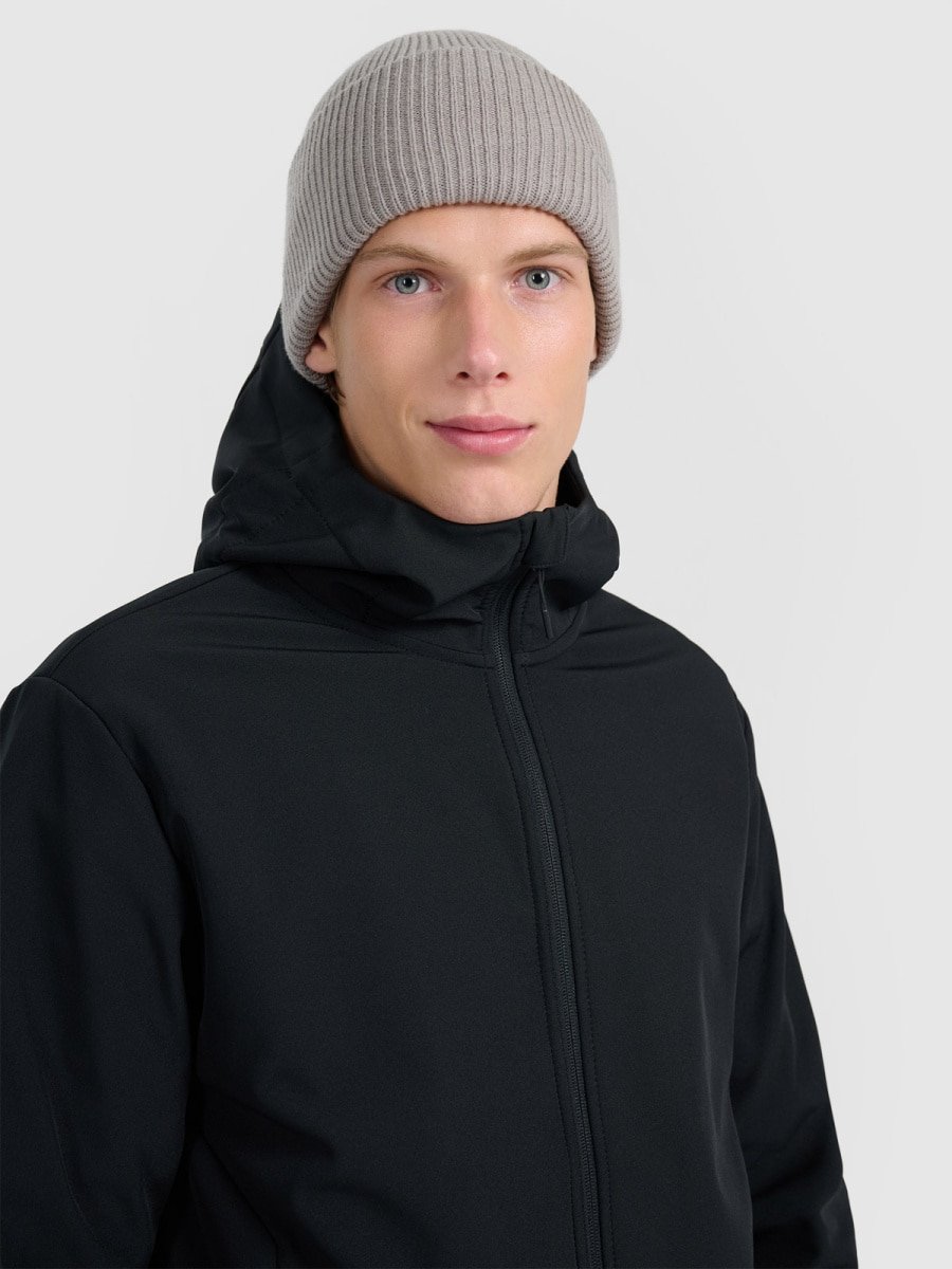 virsjaka softshell jacket deep black 4f waw25tsofm362 20s 1