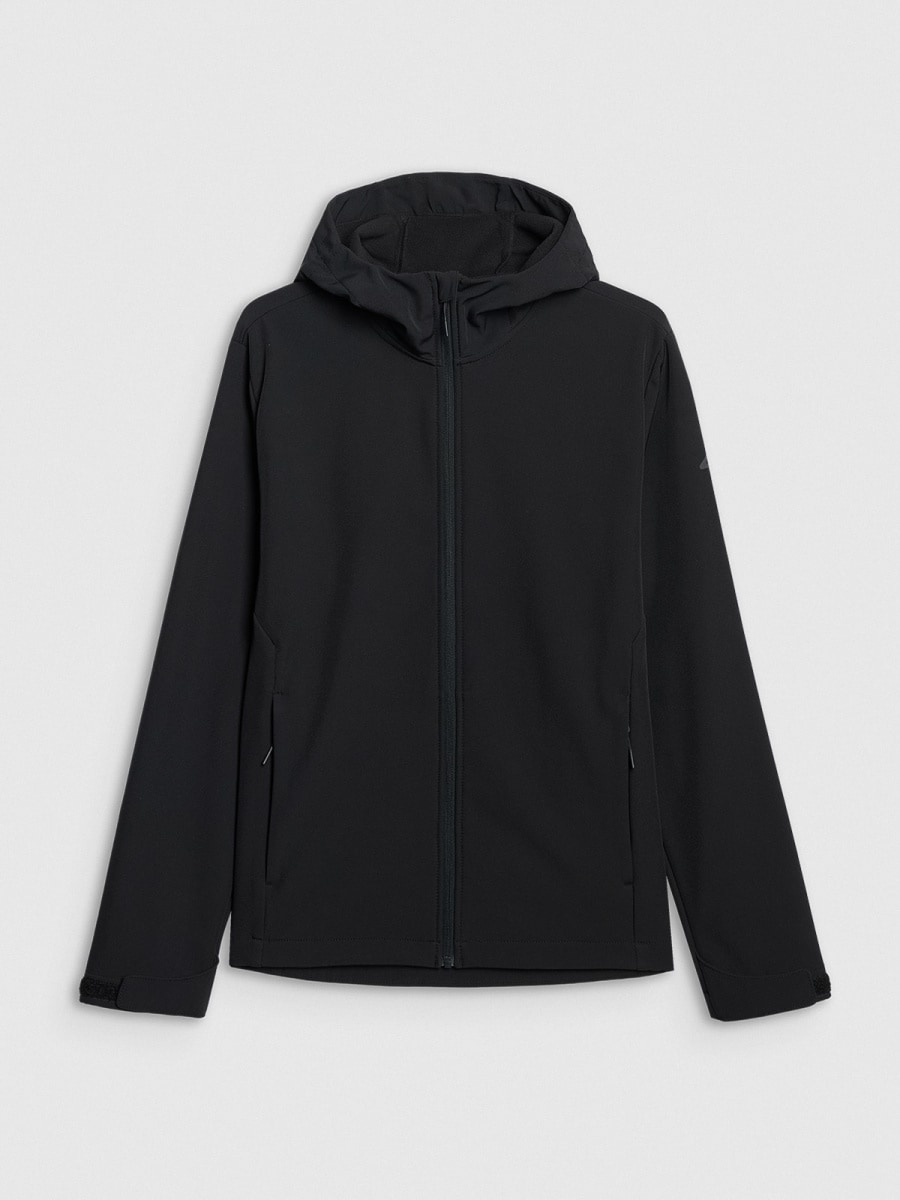 virsjaka softshell jacket deep black 4f waw25tsofm362 20s 6