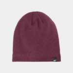 ziemas cepure cap burgundy 4f waw25acapm577 60s