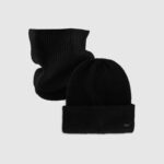 ziemas cepure cap deep black 4f waw25acapf571 20s