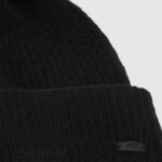 ziemas cepure cap deep black 4f waw25acapf571 20s