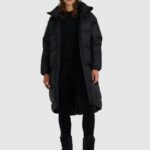 ziemas virsjaka down jacket deep black 4f waw25tdjaf596 20s 5