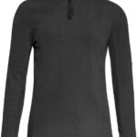 flīsa termoveļas krekls protest mutez ziptop true black www.fans.lv