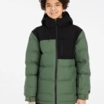 jaka prtdevun jr snowjacket thyme www.fans.lv