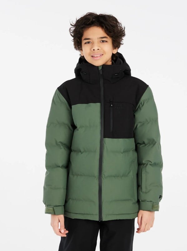 jaka prtdevun jr snowjacket thyme www.fans.lv