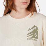 rossignol waterfall w relax tee white
