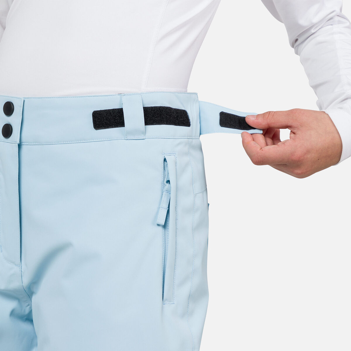 slēpošanas bikses rossignol girl ski pants sky blue www.fans.lv 4