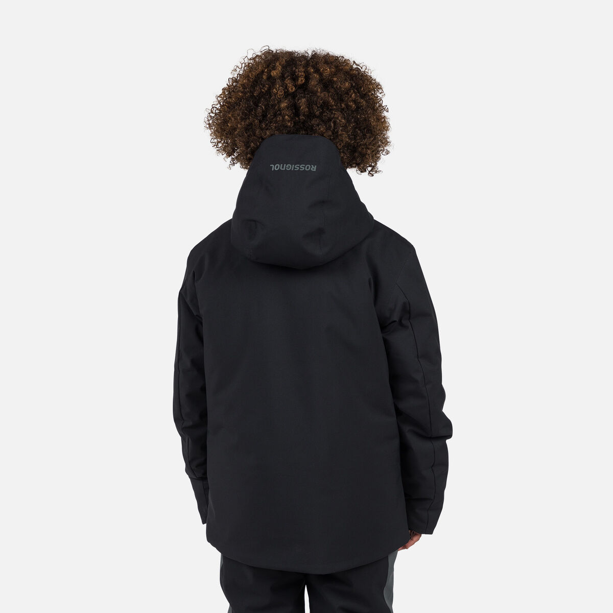 slēpošanas jaka rossignol jr strawpile jkt black 1
