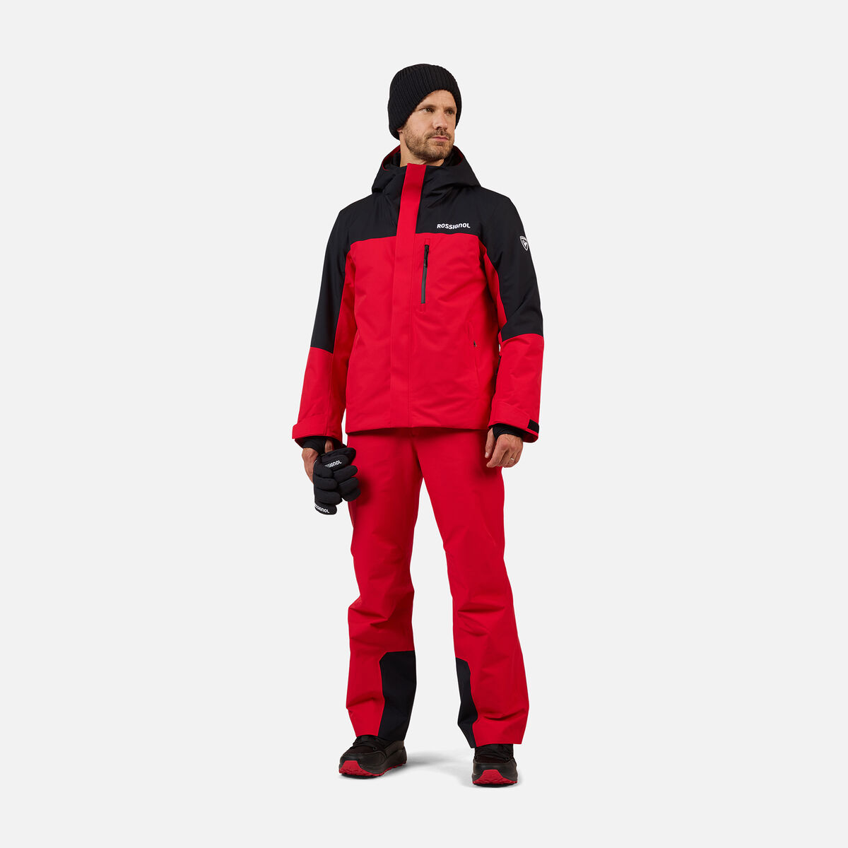 rossignol velika insulated jkt red