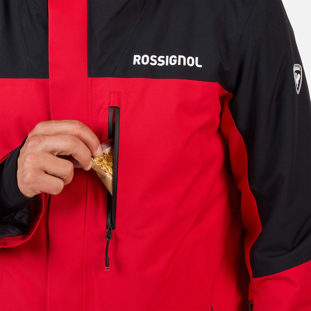 rossignol velika insulated jkt red