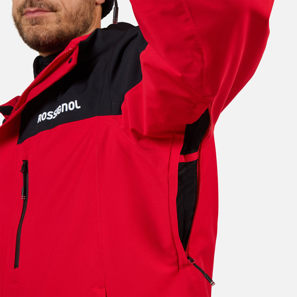 rossignol velika insulated jkt red