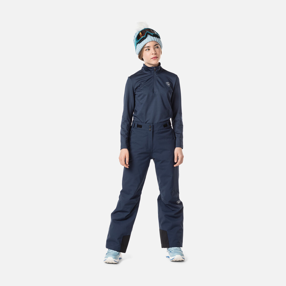 slēpošansa bikses rossignol girl ski pant navy www.fans.lv 4