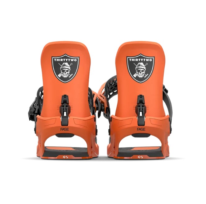 t32m fase® snowboard binding orange